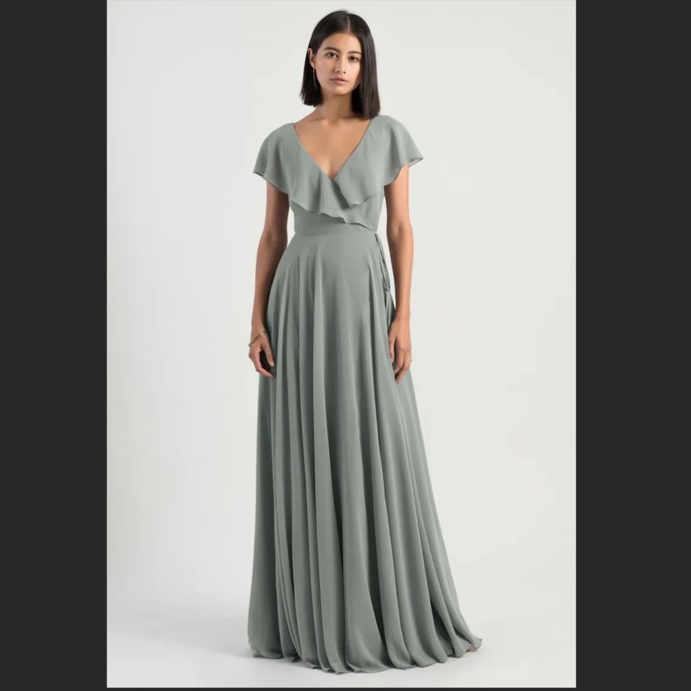 Jenny Yoo Sage Green Wedding Dress